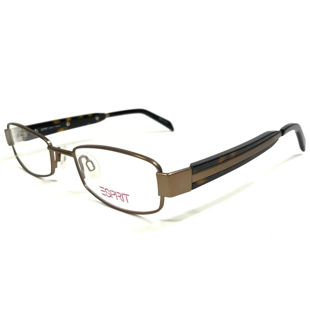 Esprit Eyeglasses Frames ET9317 COLOR-535 Tortoise Matte Brown Oval 48-19-140